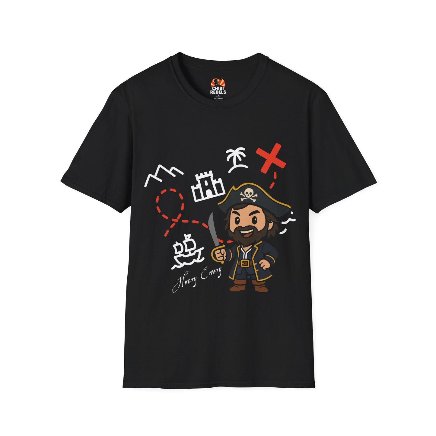 Henry Every 'Treasure Map' Tee (AU)